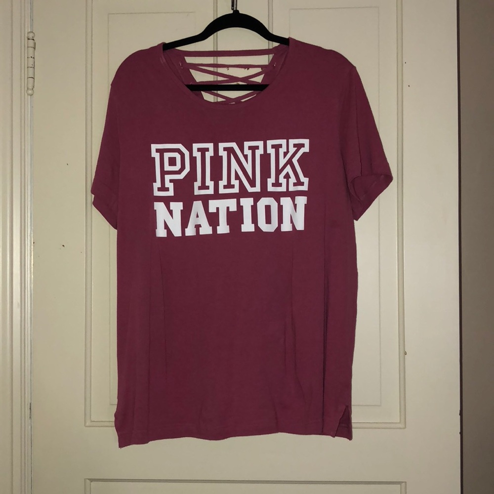 Beautiful back detailing Victoria secret T-shirt